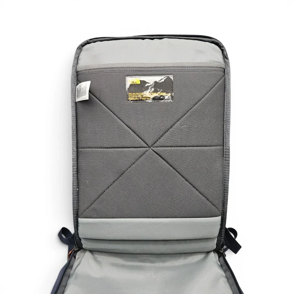 The North Face Kaban Blue Backpack Laptop Bag Commuter Travel Hiking‎ School
